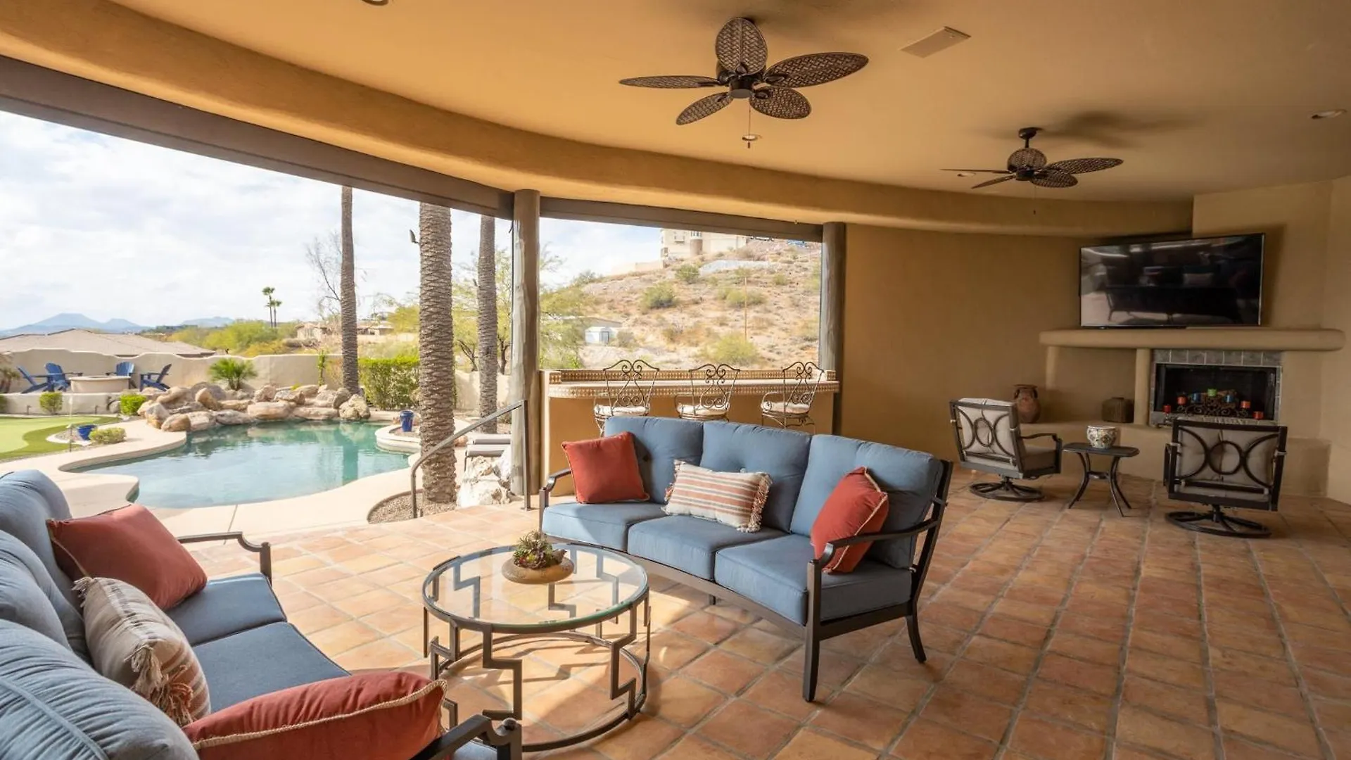 Happy Valley Hideaway Resort-Like Home With Amazing Views Walking Distance To Hiking Trails Phoenix Casa de Férias